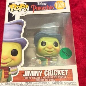Disney Pop! Jiminy Cricket Vinyl Figure - Green and Blue not used